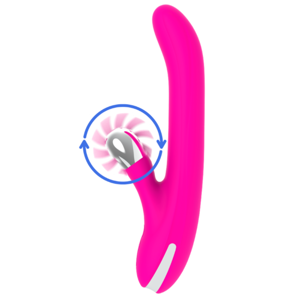 Diversia Bunny Rotation — Rabbit Vibrator, Rechargeable, Pink — G-Spot Vibrators — view 5