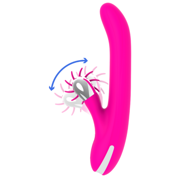 Diversia Bunny Rotation — Rabbit Vibrator, Rechargeable, Pink — G-Spot Vibrators — view 6