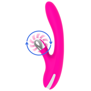Diversia Bunny Waves — Rabbit Vibrator, Rechargeable, Pink — G-Spot Vibrators — view 4