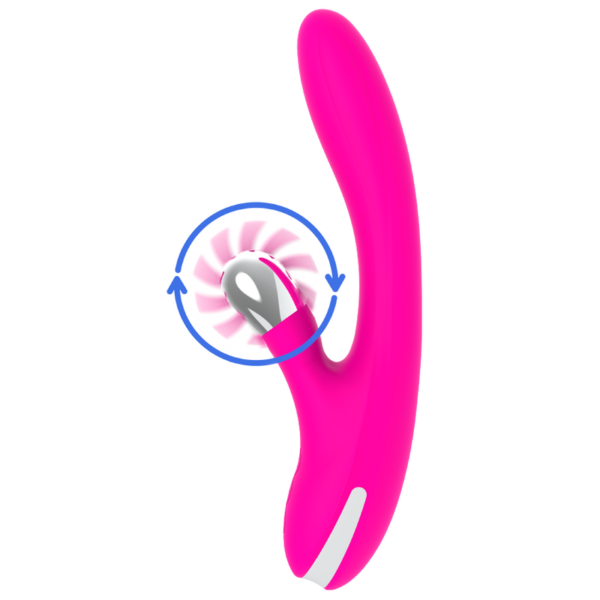 Diversia Bunny Waves — Rabbit Vibrator, Rechargeable, Pink — G-Spot Vibrators — view 4