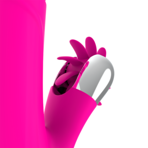 Diversia Bunny Up and Down — Rabbit Vibrator, Rechargeable, Pink — G-Spot Vibrators — view 3