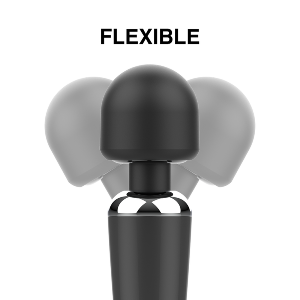 Naomi Wand Super Strong — Wand Massager, Silicone, Anthracite — Handheld Massagers — view 4