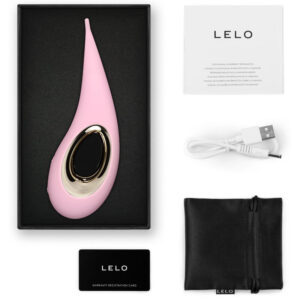 LELO Dot — Clitoral Stimulator, Waterproof, Pink — Clitoral Stimulators — view 2