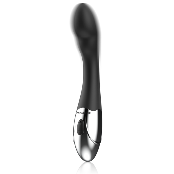 Black & Silver Kilian — G-Spot Vibrator, Rechargeable — G-Spot Vibrators — view 2