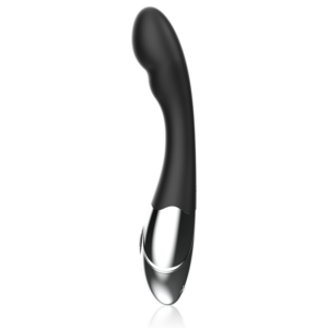 Black & Silver Kilian — G-Spot Vibrator, Rechargeable — G-Spot Vibrators — view 3