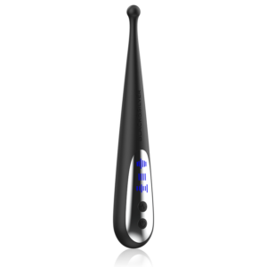 Black & Silver Kenneth — Clitoral Vibrator, Rechargeable — Clitoral Stimulators — view 4