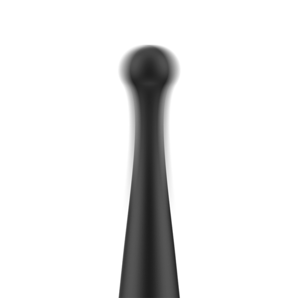 Black & Silver Kenneth — Clitoral Vibrator, Rechargeable — Clitoral Stimulators — view 2