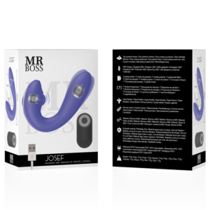 Mr Boss Josef — Couples Vibrator, Remote Control — Clitoral Stimulators — view 2