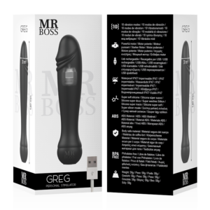 Mr Boss Greg — Vibrator, Waterproof — Classic Vibrators — view 2