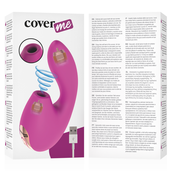 Coverme G-Spot Rush — Rabbit Vibrator, Silicone — Air Pulse Vibrators — view 6