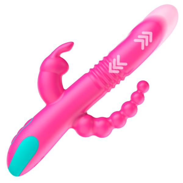 Happy Loky Donald — Thrusting Vibrator, Waterproof — Anal — view 3