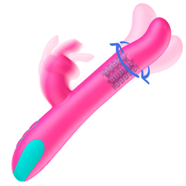 Happy Loky Pluto — Rabbit Vibrator, Waterproof — Clitoral Stimulators — view 2