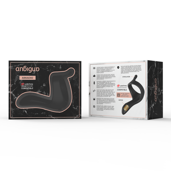 Anbiguo Arkadio — Penis Vibrator, Silicone — Cock Rings — view 2