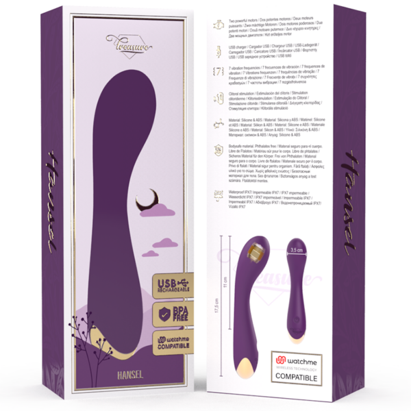 Treasure Hansel — G-Spot Vibrator, Remote Control — Classic Vibrators — view 2