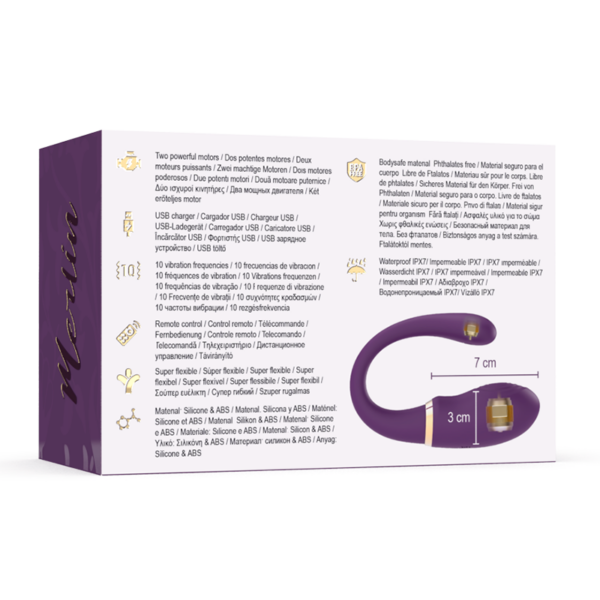 Treasure Merlin — Couples Vibrator, Remote Control — Anal — view 8