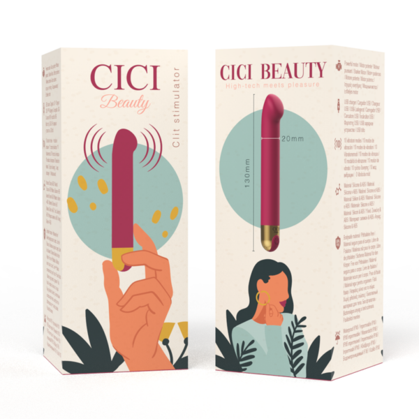 Cici Beauty — Clitoral Vibrator, Rechargeable — Classic Vibrators — view 7