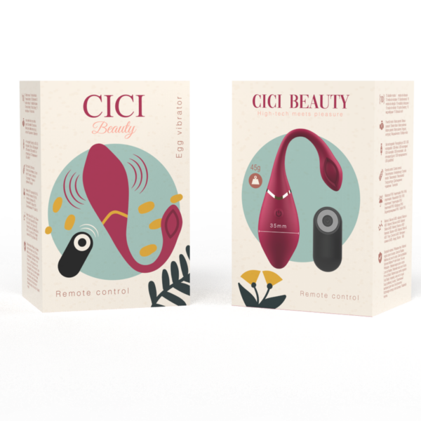 Cici Beauty — Vibrating Egg, Remote Control — Couples — view 2