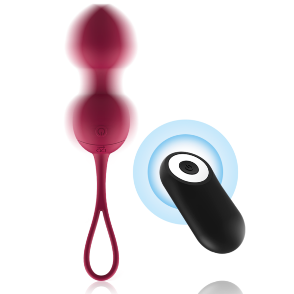Cici Beauty — Vibrating Kegel Balls, Remote Control, Set of 3 — Couples — view 4