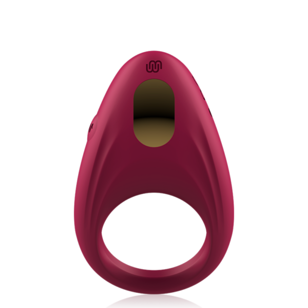 Cici Beauty — Vibrating Cock Ring, Rechargeable, Red — Cock Rings — view 3