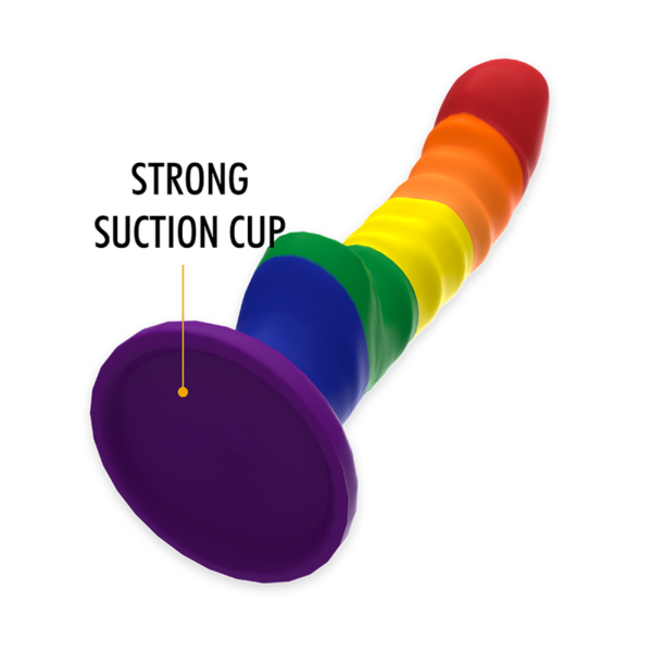 Mythology Her Colby Pride — Suction Cup Dildo, 17 cm — Dildos — view 7