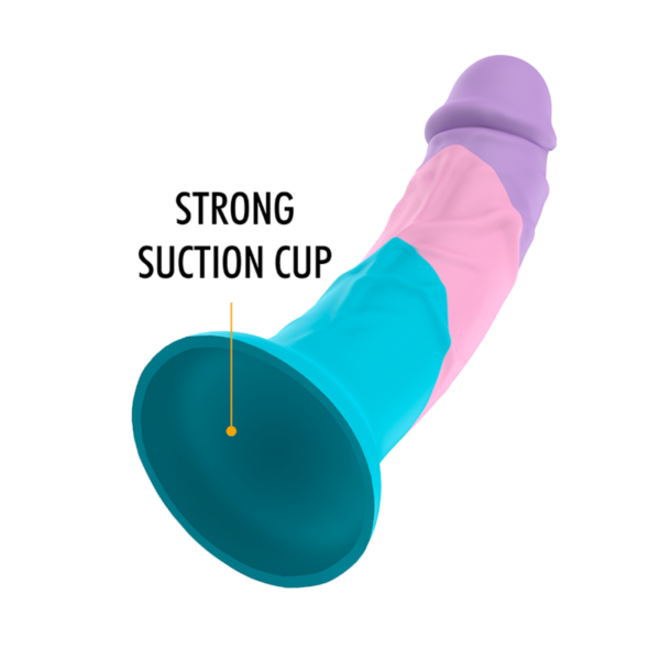 Mythology Asher Pastel — Suction Cup Dildo, 18 cm — Dildos — view 7