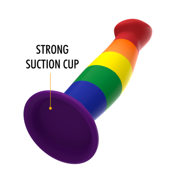 Mythology Her Garrick Pride — Suction Cup Dildo, 16.5 cm — Dildos — view 5