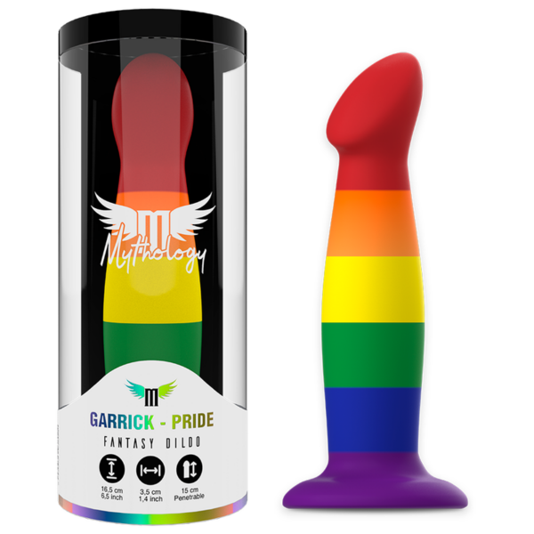 Mythology Her Garrick Pride — Suction Cup Dildo, 16.5 cm — Dildos