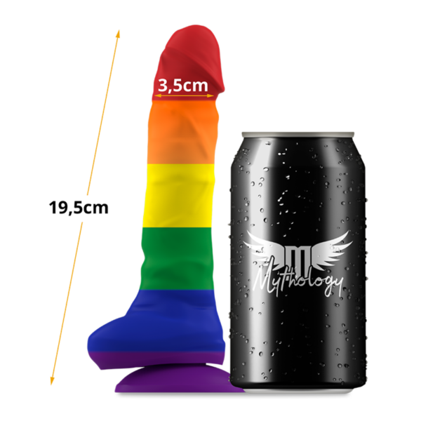 Mythology Corey Pride L — Suction Cup Dildo, 19.5 cm — Dildos — view 5