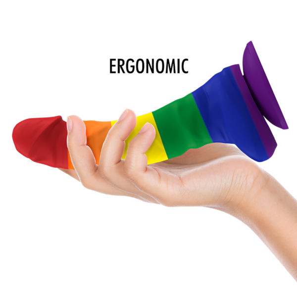 Mythology Corey Pride L — Suction Cup Dildo, 19.5 cm — Dildos — view 2