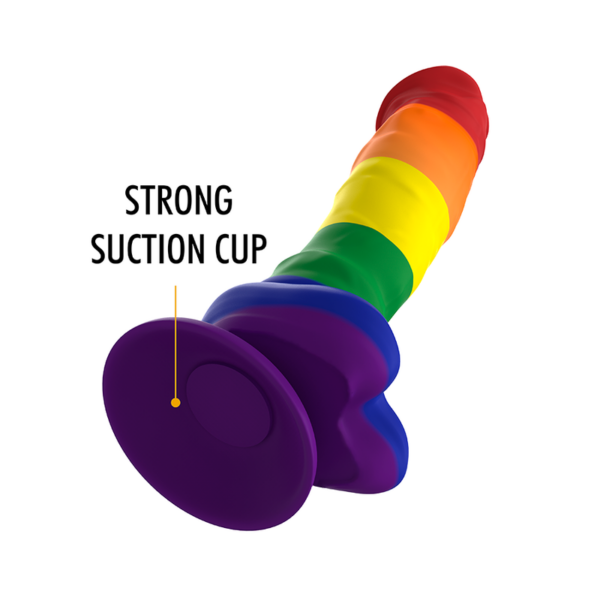 Mythology Corey Pride M — Suction Cup Dildo, 18 cm — Dildos — view 7