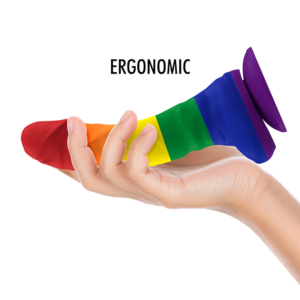 Mythology Corey Pride M — Suction Cup Dildo, 18 cm — Dildos — view 3
