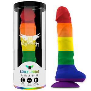 Mythology Corey Pride M — Suction Cup Dildo, 18 cm — Dildos