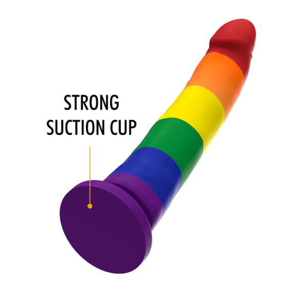 Mythology Devon Pride L — Suction Cup Dildo, 20 cm — Dildos — view 6