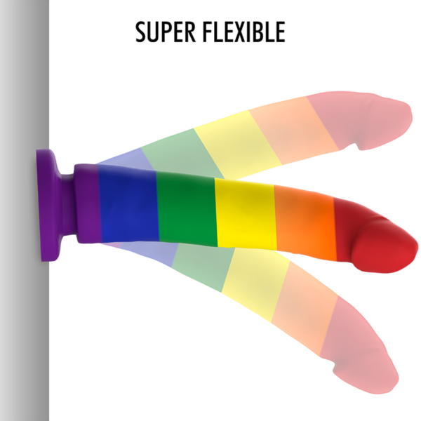 Mythology Devon Pride M — Suction Cup Dildo, 16.5 cm — Dildos — view 4