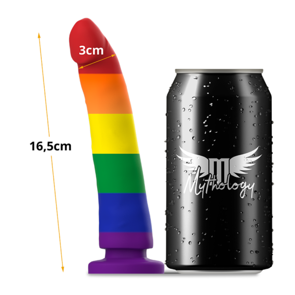 Mythology Devon Pride M — Suction Cup Dildo, 16.5 cm — Dildos — view 3