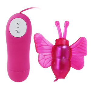 Baile Cute Secret Butterfly — Clitoral Vibrator, Pink — Clitoral Stimulators — view 2