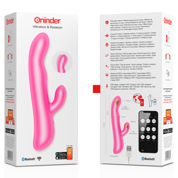 Oninder Oslo — Rabbit Vibrator, App-Controlled — App-Controlled Sex Toys — view 7