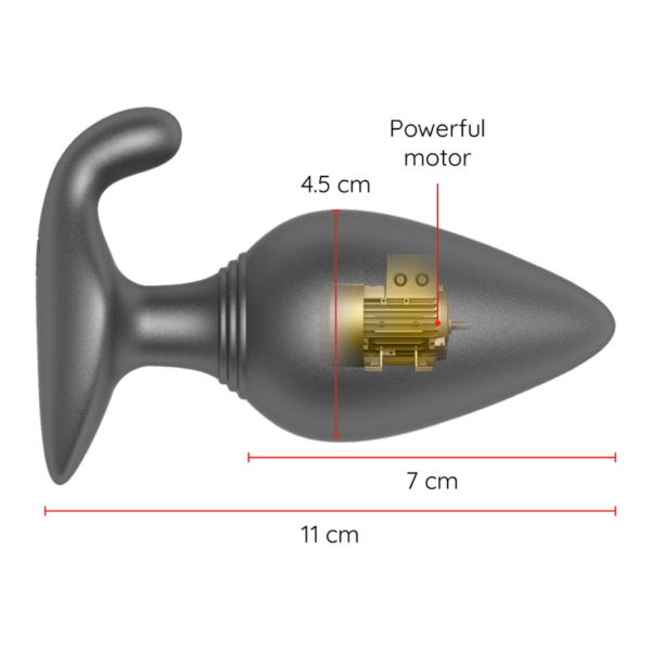 Oninder Rio — Vibrating Butt Plug, App-Controlled — Anal — view 5
