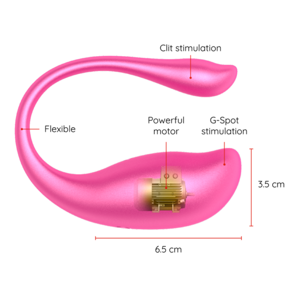 Oninder Nairobi — Vibrating Egg, App-Controlled — App-Controlled Sex Toys — view 6