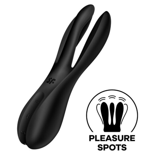 Satisfyer Threesome 2 — Clitoral Vibrator, Waterproof — Clitoral Stimulators — view 2