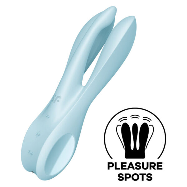 Satisfyer Threesome 1 — Clitoral Vibrator, Waterproof — Clitoral Stimulators — view 2