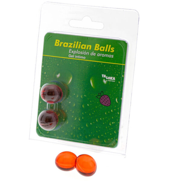 Taloka Strawberry — Brazilian Balls, 2 Pack