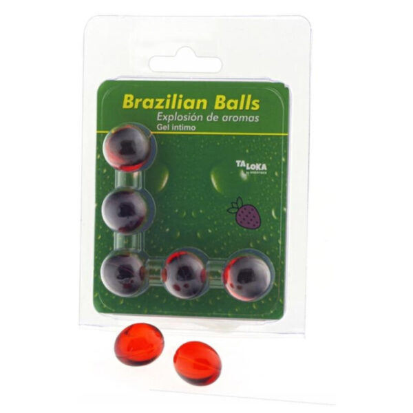 Taloka Strawberry — Brazilian Balls, 5 Pack