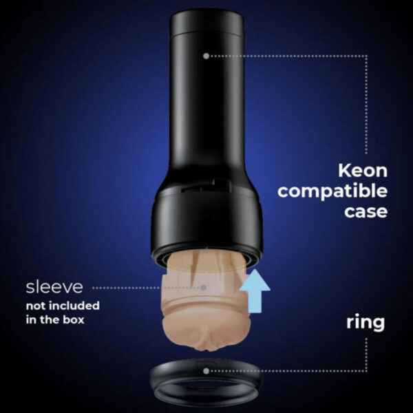 Kiiroo Keon — Stroker Case — Batteries & Spare Parts — view 2