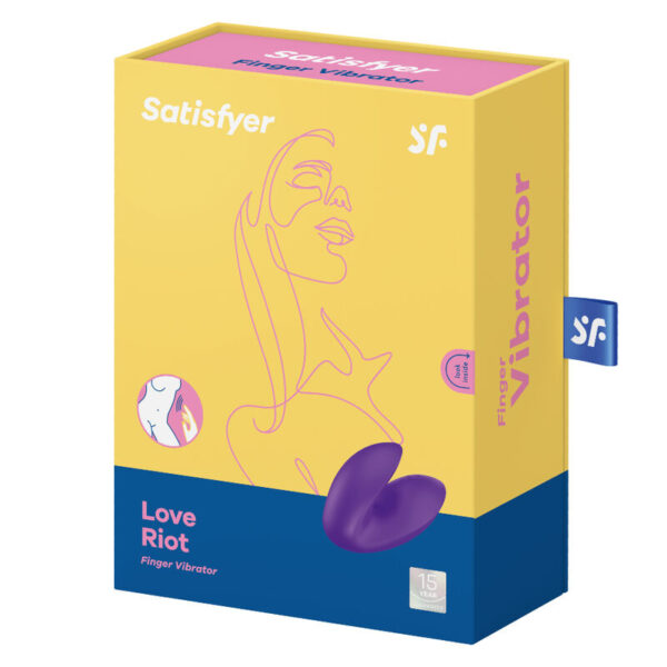 Satisfyer Love Riot — Finger Vibrator, Waterproof — Clitoral Stimulators — view 4