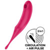 Satisfyer Twirling Pro — Air Pulse Stimulator, Waterproof — Air Pulse Vibrators