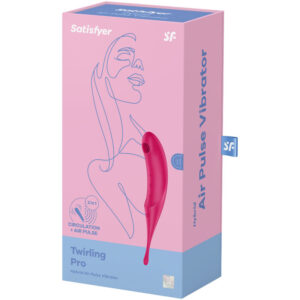 Satisfyer Twirling Pro — Air Pulse Stimulator, Waterproof — Air Pulse Vibrators — view 2