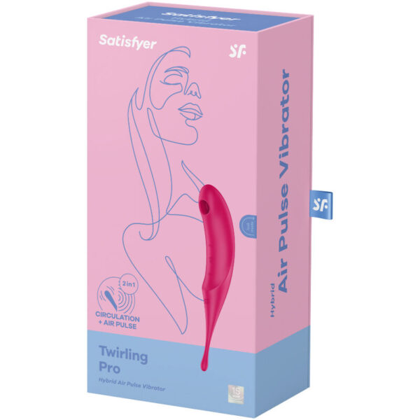Satisfyer Twirling Pro — Air Pulse Stimulator, Waterproof — Air Pulse Vibrators — view 2