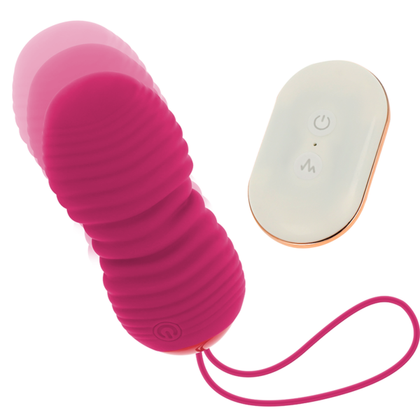 Ohmama — Thrusting Egg, Remote Control, Pink — Remote Control Vibrators — view 3