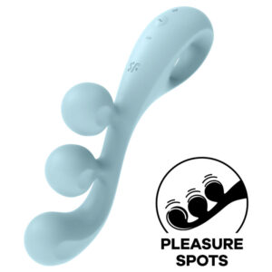 Satisfyer Tri Ball 2 — G-Spot Vibrator, Rechargeable, Blue — Clitoral Stimulators